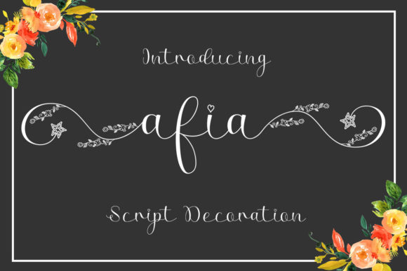 Afia Script: Where Elegance Meets Your Creative Vision