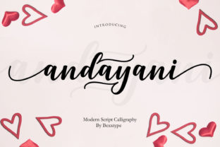 Andayani Script: The Flowing Typeface for Modern Brands