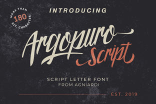 Argopuro Script: A Cool Script With A Stunning Feel For Standout Designs