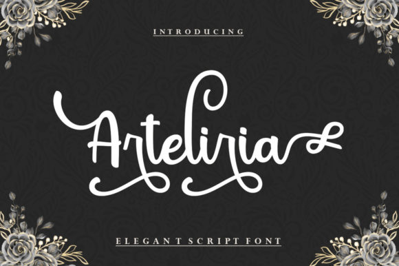 Arteliria Script: Elevating Your Brand with Vintage Elegance