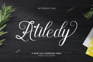 Atiledy Script: A Bold Take on Classic Charm