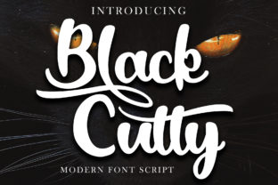 Black Catty Script: Adding Authentic Vibe to Your Designs