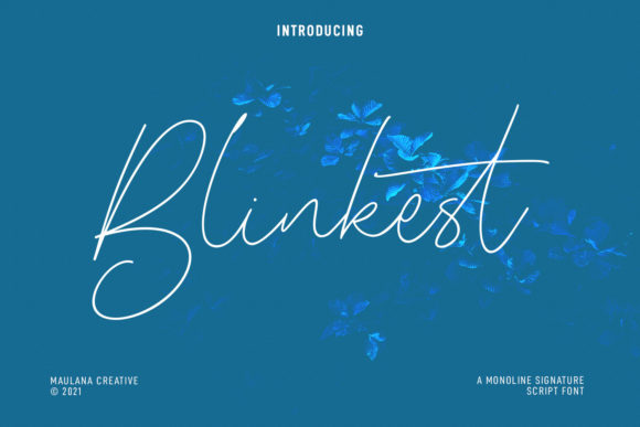 Blinkest Script: The Handwritten Touch That Feels Both Charming and Elegant