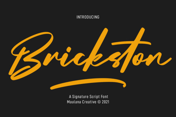 Brickston Script: A Sophisticated Choice for Modern Branding
