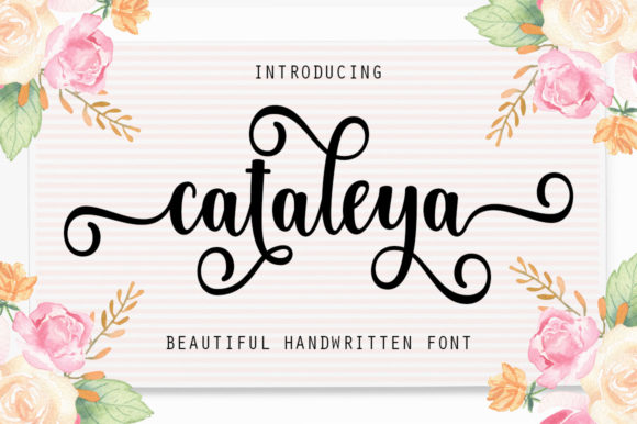 Cataleya Script: A Touch of Elegant Sophistication