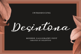 Desintona Script: The Authentic Touch Your Designs Crave