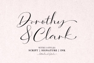 Dorothy Clark Script: A Bold Contemporary Typeface