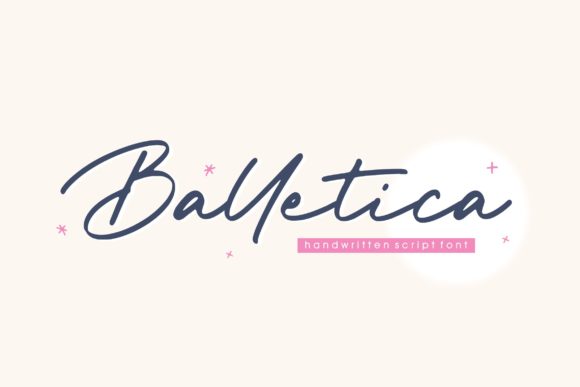 Elevating Your Design with Balletica Script