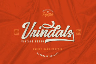 Injecting Retro Cool: Unlocking Design with Vrindals Script