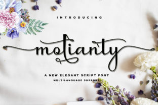 Molianty Script: Adding a Romantic Twist to Modern Design