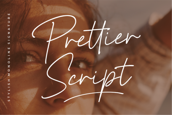 Prettier Script: A Graceful Font for Elegant Designs