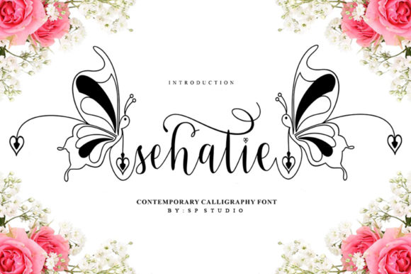 Sehatie Script: The Sophisticated Font for Modern Branding