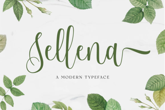 Sellena Script: The Elegant Handwritten Font for Modern Brands