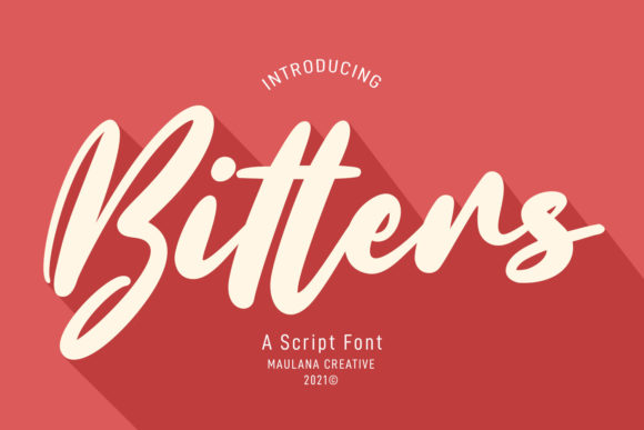 Why Bitters Script is a Design Secret Weapon