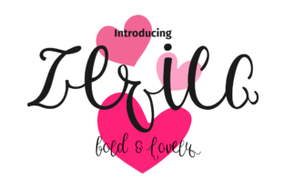 Zerica Script: A Bold Calligraphy Font with Real Impact